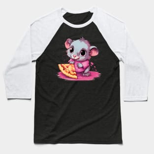 Pizza Rat Baseball T-Shirt